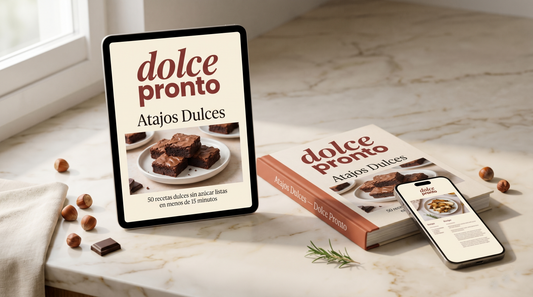 Atajos Dulces | 50 soluciones dulces, rápidas y sin azúcar para toda la familia.